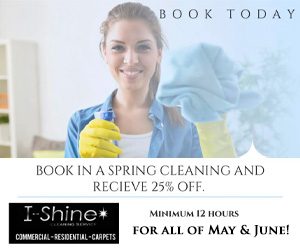 May & June Spring Cleaning Special May & June Spring Cleaning Special